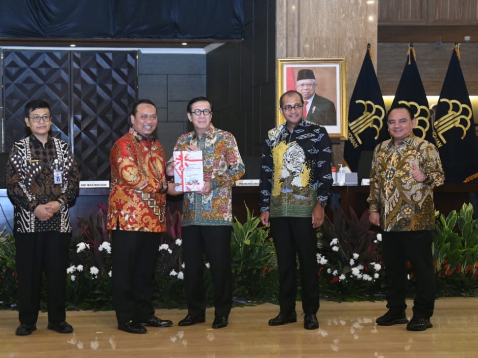 Kemenkumham menerima opini WTP atas pemeriksaan Badan Pemeriksa Keuangan (BPK) terhadap laporan keuangan Kemenkumham tahun 2022.
