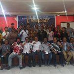 Peserta usai mengikuti penayangan Film Dokumenter Amber dan diskusi bersama tentang kebijakan dan pendekatan pembangunan di Tanah Papua