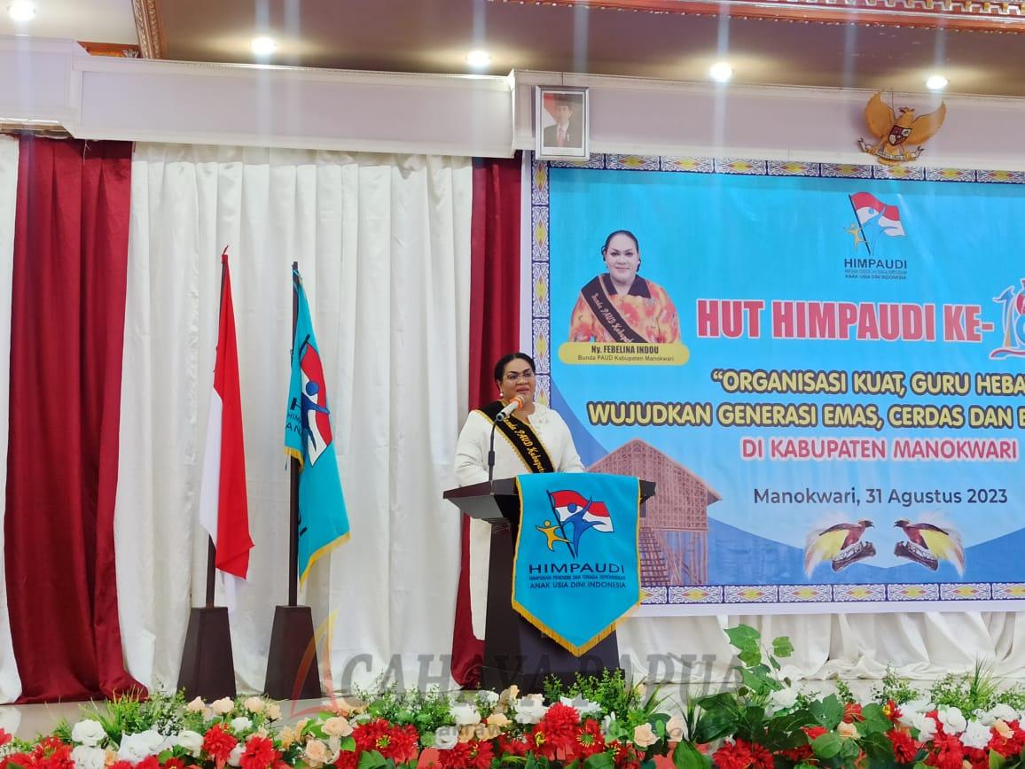 Bunda PAUD Kabupaten Manokwari Febelina Indou
