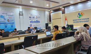 Penyampaian rilis terkait perkembangan nilai inflasi pada Agustus 2023 di Provinsi Papua Barat