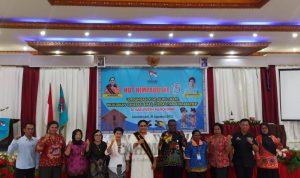 Perayaan HUT ke-18 Himpunan Pendidik dan Tenaga Kependidikan Anak Usia Dini Indonesia (Himpaudi) di Kabupaten Manokwari