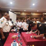 Launching pembayaran ganti rugi dampak pembangunan Pasar Sanggeng dan RTP Borarsi