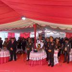 Penjabat Gubernur Papua Barat Paulus Waterpauw pose bersama di acara pemberian remisi umum dalam rangka HUT 78 Tahun RI