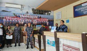 Peluncuran Loket Pelayanan Informasi BPJS Kesehatan dan Portal Quick Response (POROS) di Rumkit TNI AL Manokwari