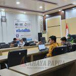 Penyampaian rilis terkait perkembangan nilai inflasi pada Agustus 2023 di Provinsi Papua Barat