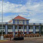 Suasana apel gabungan di Lingkup Kabupaten Manokwari, Senin 4 September 2023