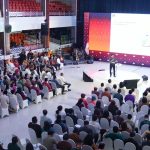 kegiatan ‘Satu Jam Bersama Menkumham’ yang diselenggarakan di Universitas Udayana, Bali